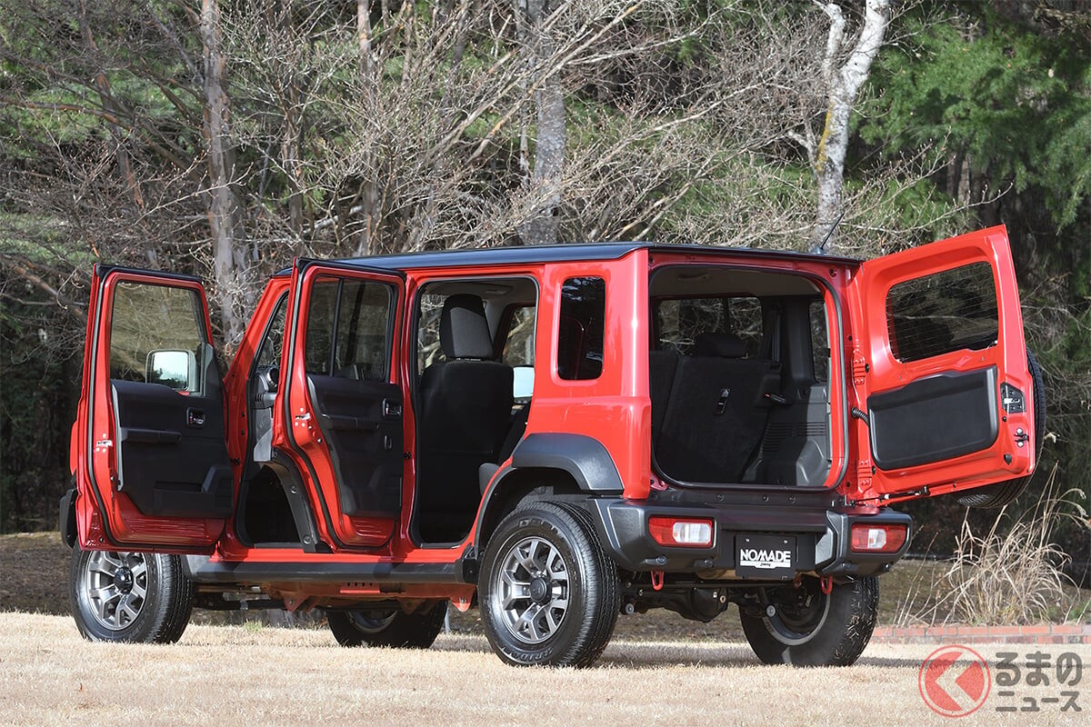 スズキ新型「ジムニーノマド」ついに大量生産へ！ わずか4日で“受注停止”した5ドア仕様「早期受注再開」目指して“増産”決定！