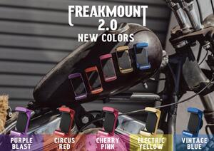 バイク用スマホホルダー「FREAKMOUNT2.0」に5つの新色が登場！（動画あり）