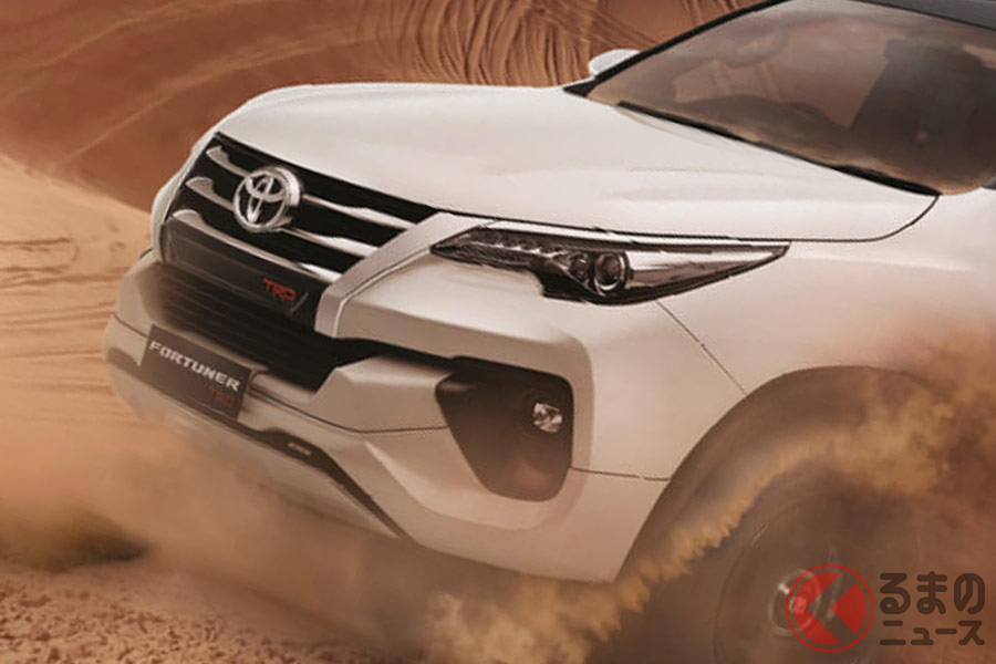 マッチョなイケメン トヨタ フォーチュナーtrd の限定版を発売 くるまのニュース 自動車情報サイト 新車 中古車 Carview