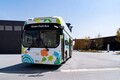 車内一面が芝生に！ヒョンデ提供のEVバスが大阪・関西万博に出現