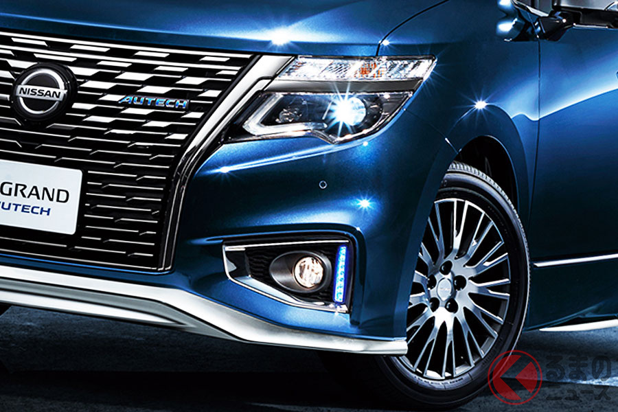 ブランド最上級 日産新型 エルグランド ギラ顔カスタム仕様とは 青く光る個性派高級ミニバン くるまのニュース 自動車情報サイト 新車 中古車 Carview