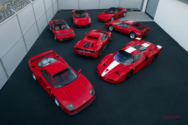 総額7億円　フェラーリ・コレクションが同時出品　超希少FXX／低走行F40など