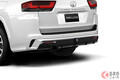 レクサス次期型「LX」年内発表か ランクル＆NXに続くL字ライト採用の超高級SUVを示唆？