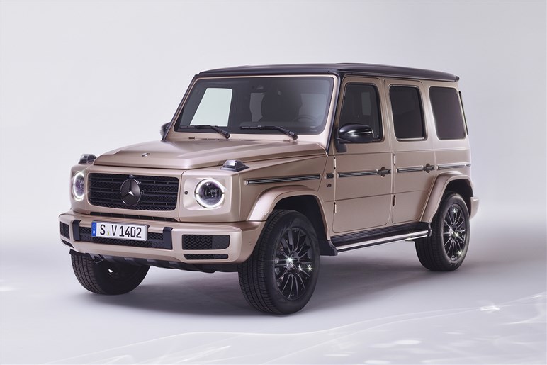 【自己顕示欲の塊】マンソリーが「G63」を“金ピカ”に。ホイールベース延長など全てが“石油王向け”だった