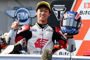 2連続フロントロウの小椋藍「多くのライバルがいるが、目標はもちろん表彰台」／MotoGP第11戦オーストリアGP