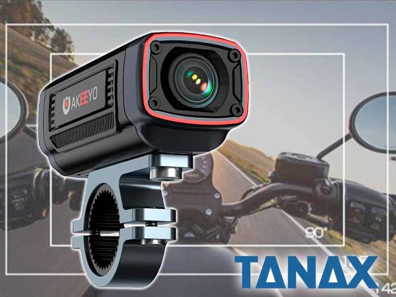 タナックスから 小型・軽量・高画質な「ポータブルドライブレコーダー オートバイ用 AKY-710S」が7/25発売！