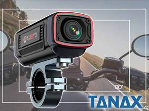 タナックスから 小型・軽量・高画質な「ポータブルドライブレコーダー オートバイ用 AKY-710S」が7/25発売！