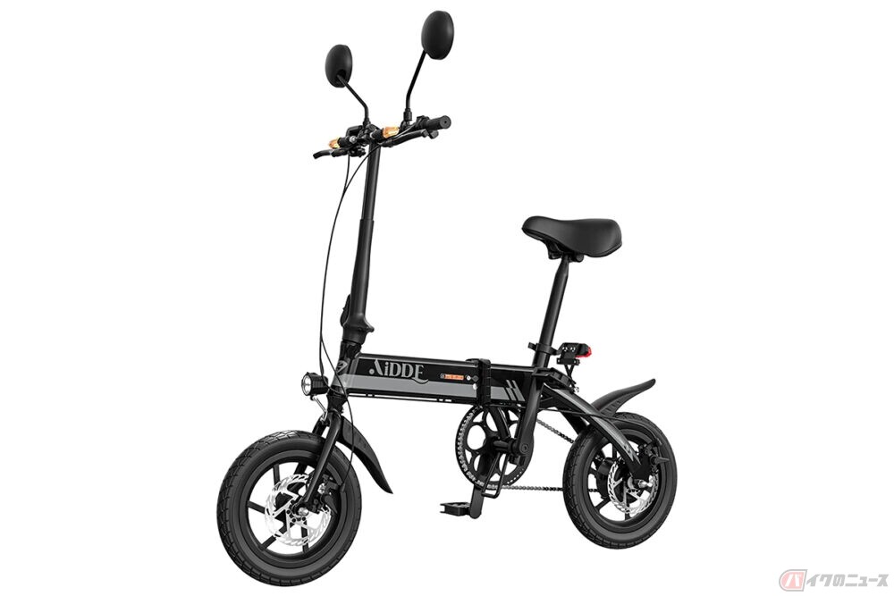 電動原付バイクAiDDE「D1」発売 1台3役の折畳式モデルが登場