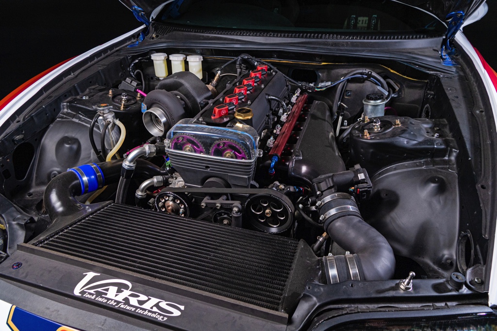 これがjza80スープラの最先端トラックスタンス仕様だ 操作系のwi Fi化まで行なった究極チューンド Web Option 自動車情報サイト 新車 中古車 Carview