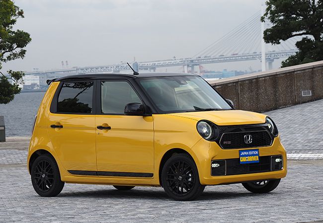 最新モデル試乗 愛らしいタイムレスデザイン ターボ 6速mtが話題 新型n Oneは 大人が似合うkカー か カー アンド ドライバー 自動車情報サイト 新車 中古車 Carview