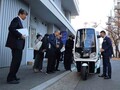 非公開: 【VECTRIX】大阪大学大学院のイベント「物流の2024年問題を学んで3輪EVの宅配体験をしよう！」で 3輪EV による模擬宅配を実施