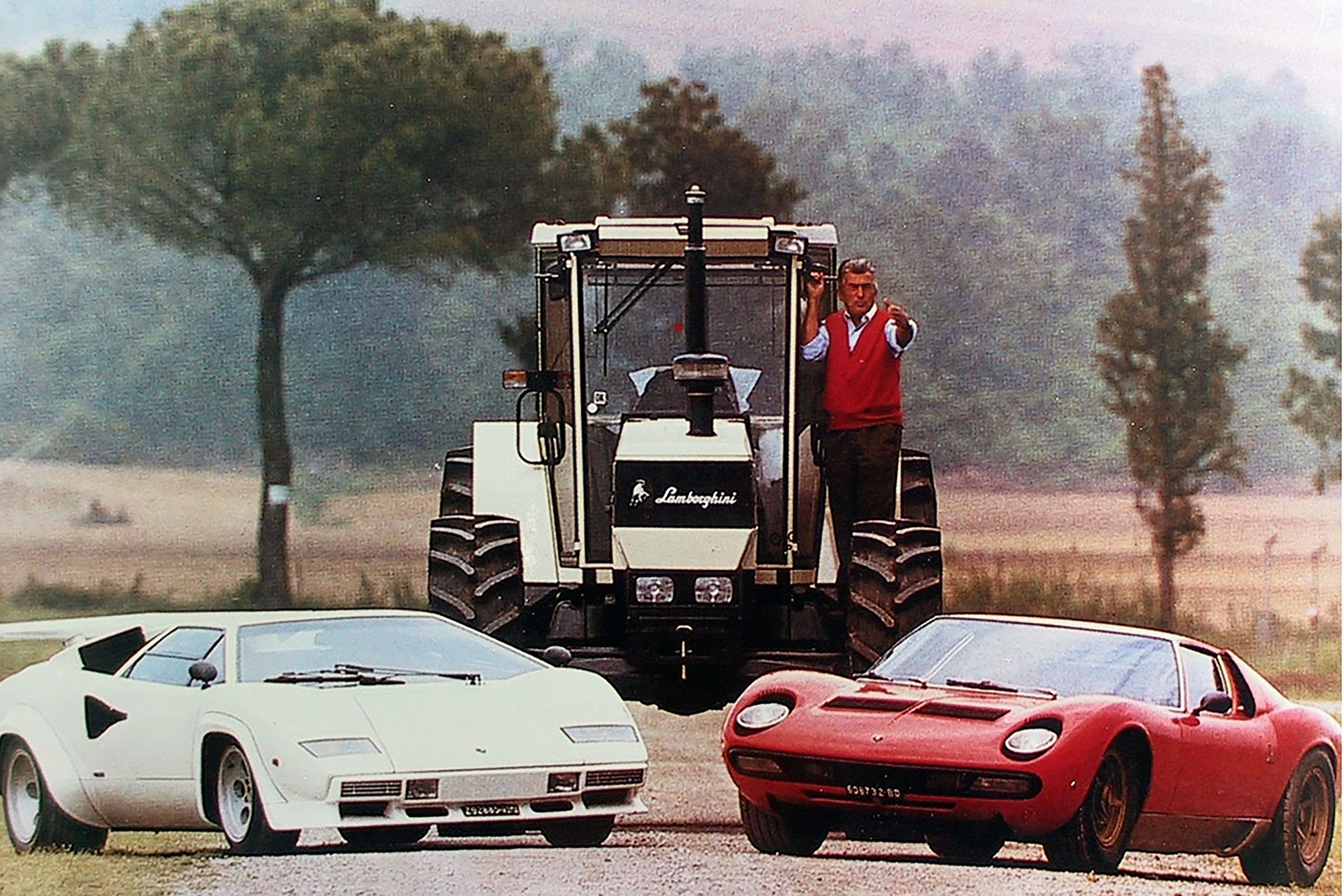 ランボルギーニのトラクターに乗る 連載 西川淳のやってみたいクルマ趣味 究極のチャレンジ 第3回 Gq Japan 自動車情報サイト 新車 中古車 Carview