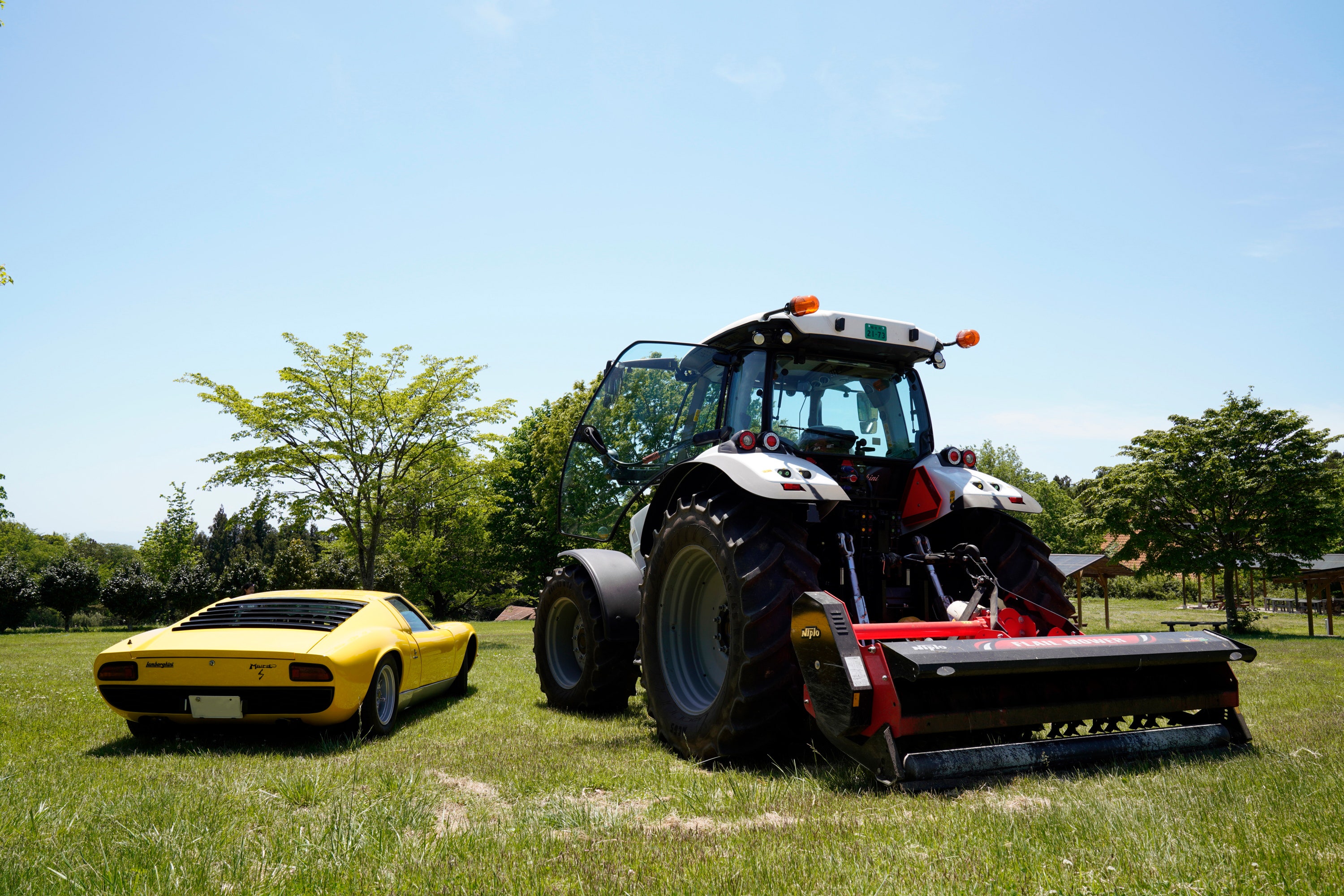ランボルギーニのトラクターに乗る 連載 西川淳のやってみたいクルマ趣味 究極のチャレンジ 第3回 Gq Japan 自動車情報サイト 新車 中古車 Carview