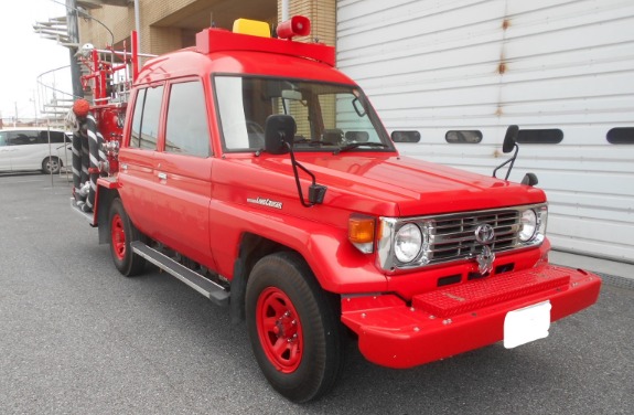 1997年式トヨタ ランドクルーザー消防車 190万円で落札 官公庁オークション結果 Autocar Japan 自動車情報サイト 新車 中古車 Carview