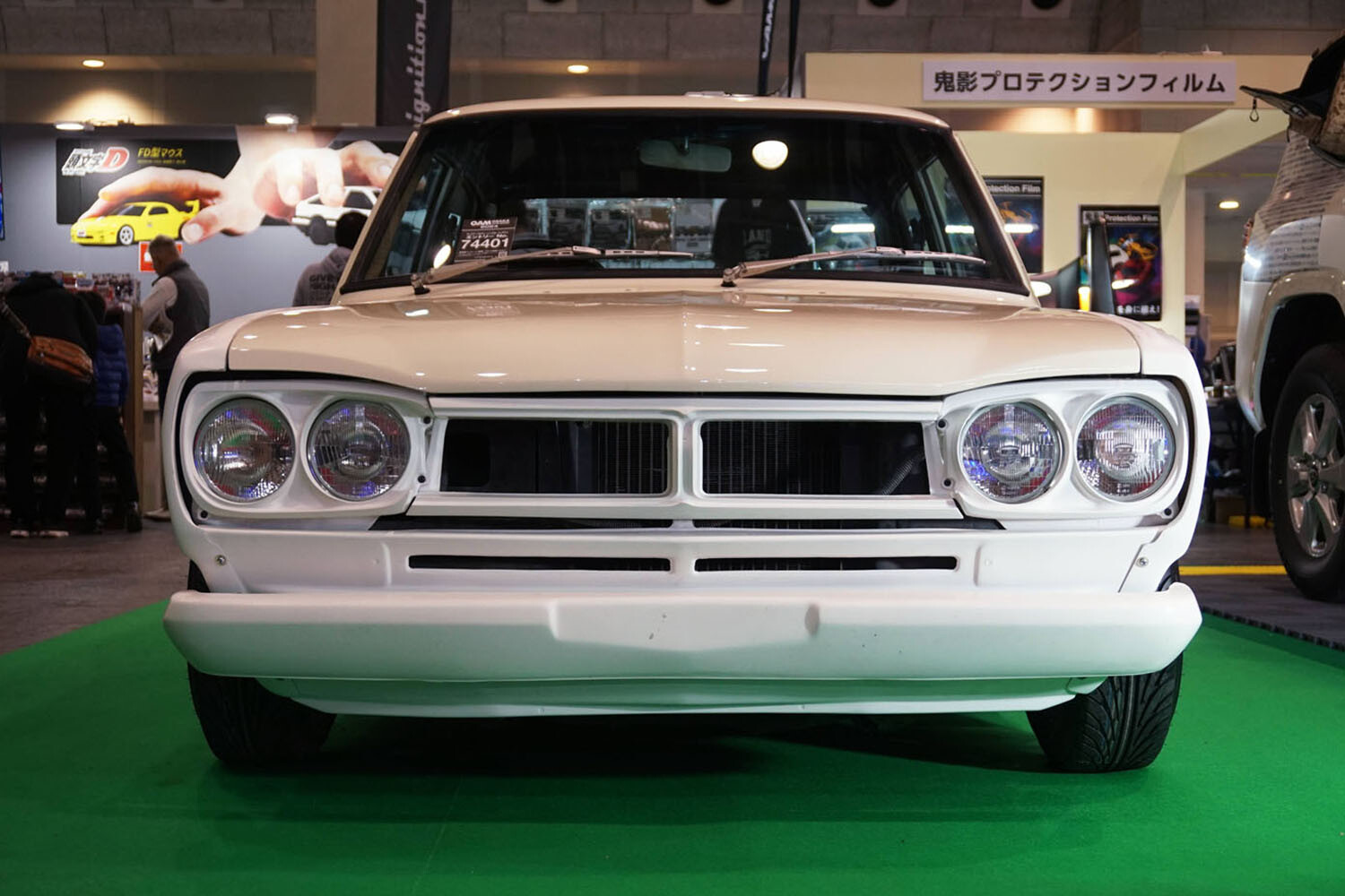 世界初！「ハコスカ」ならぬ「ミニスカ」とは？ 日産「サニー」ベースのボディキットでした「B110型サニーはすでに70台確保してます」