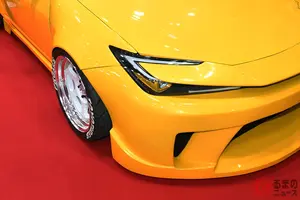 まさかの「プリウスクーペ」!? ホンダ「インテグラ」ベースでにド迫力ワイドボディ×“斬新サメ顔”採用の「650vision」が凄かった！ GAUS学生が手掛けたTAS2024披露モデルとは