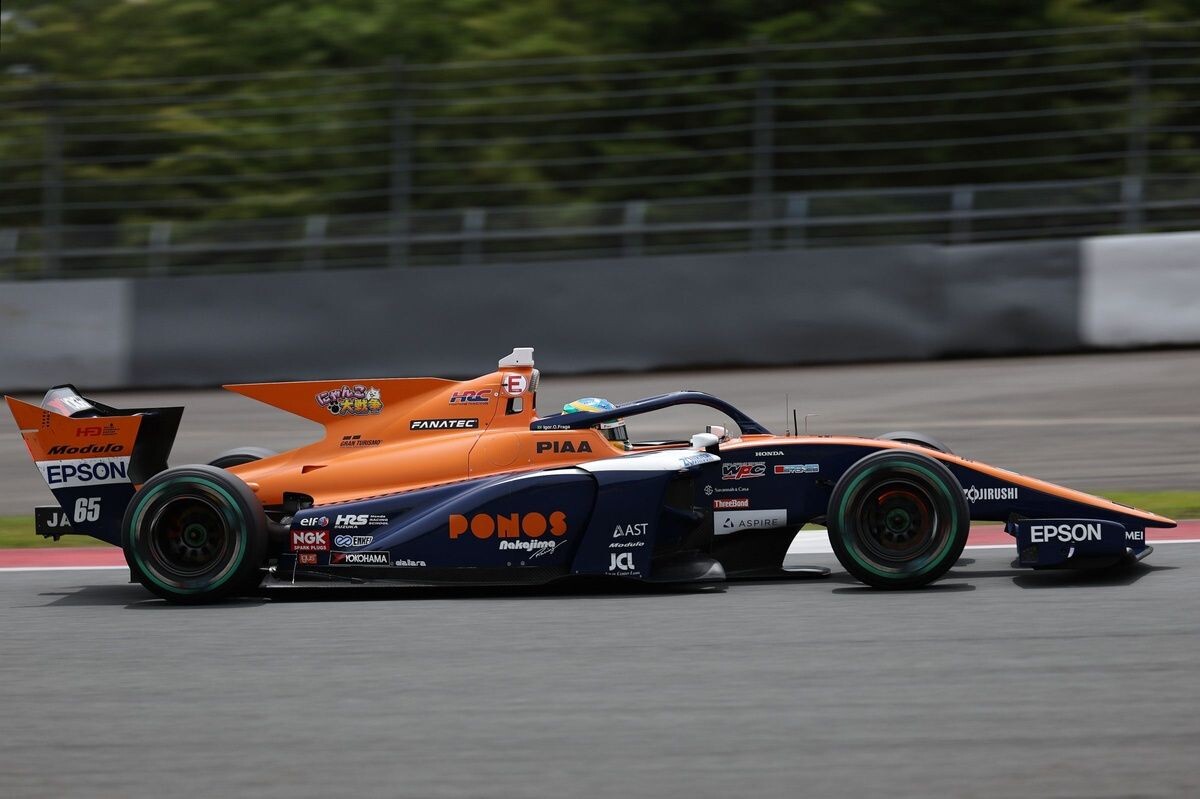 最速タイムはフラガ。僅差の2番手、3番手は坪井と岩佐｜スーパーフォーミュラ富士公式テスト：セッション3タイム結果