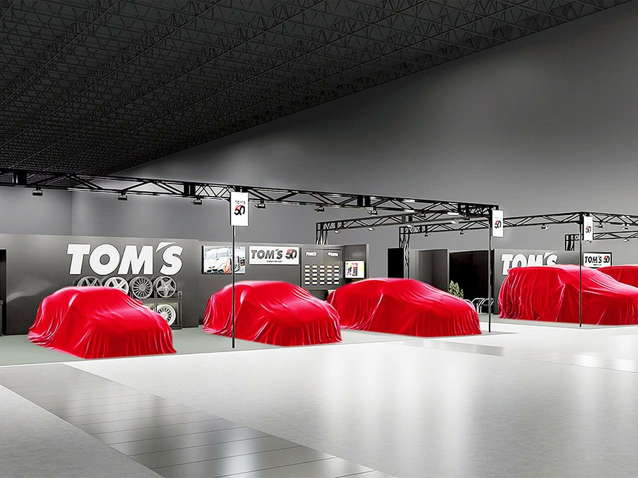 トムスが東京オートサロン 2024の出展概要を発表。初公開を含め6台の車両を展示予定