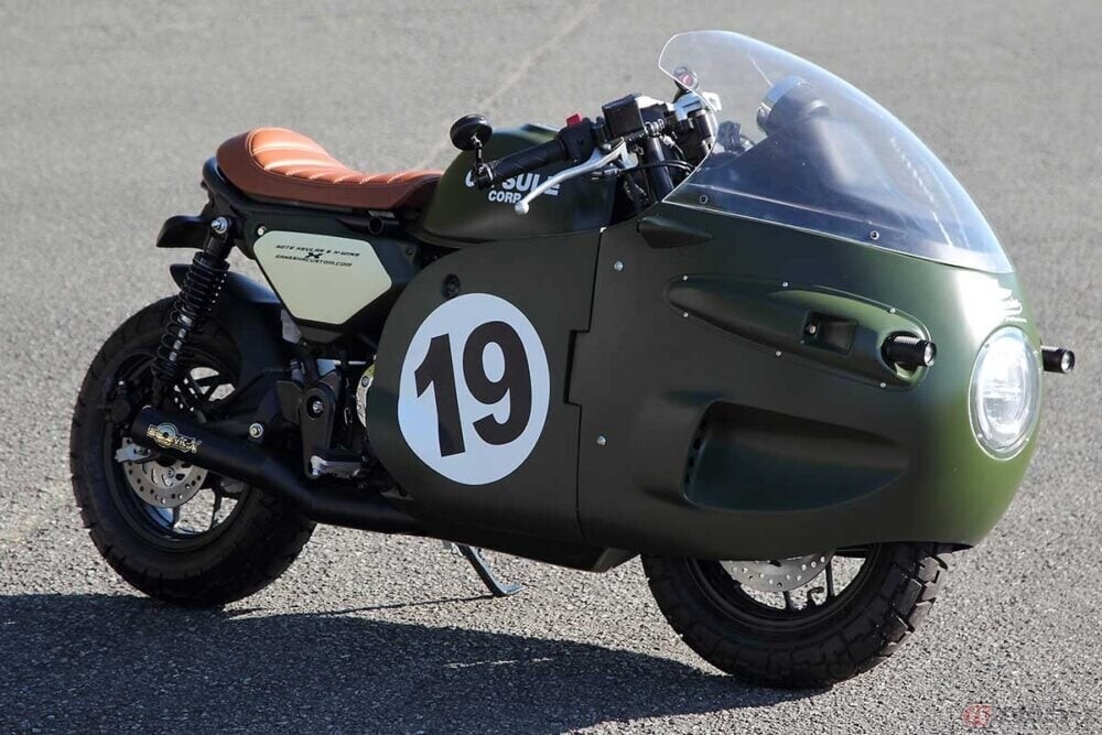 ドラゴンボール - モンキーポッドになります！ 鳥山明デザインを彷彿とさせる ホンダ「モンキー125」カスタム