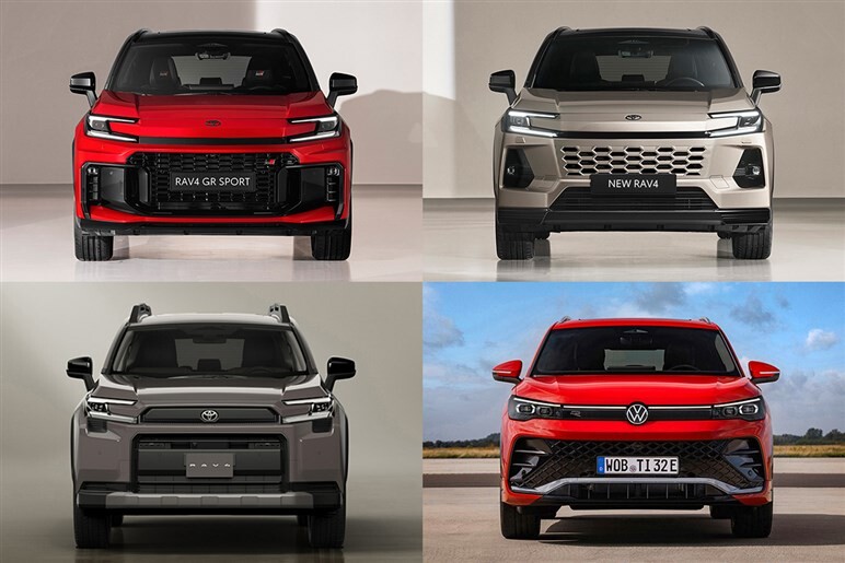 新型「RAV4」は本当にスキなしか？ ドイツの優等生「ティグアン」とスペック比較してみた