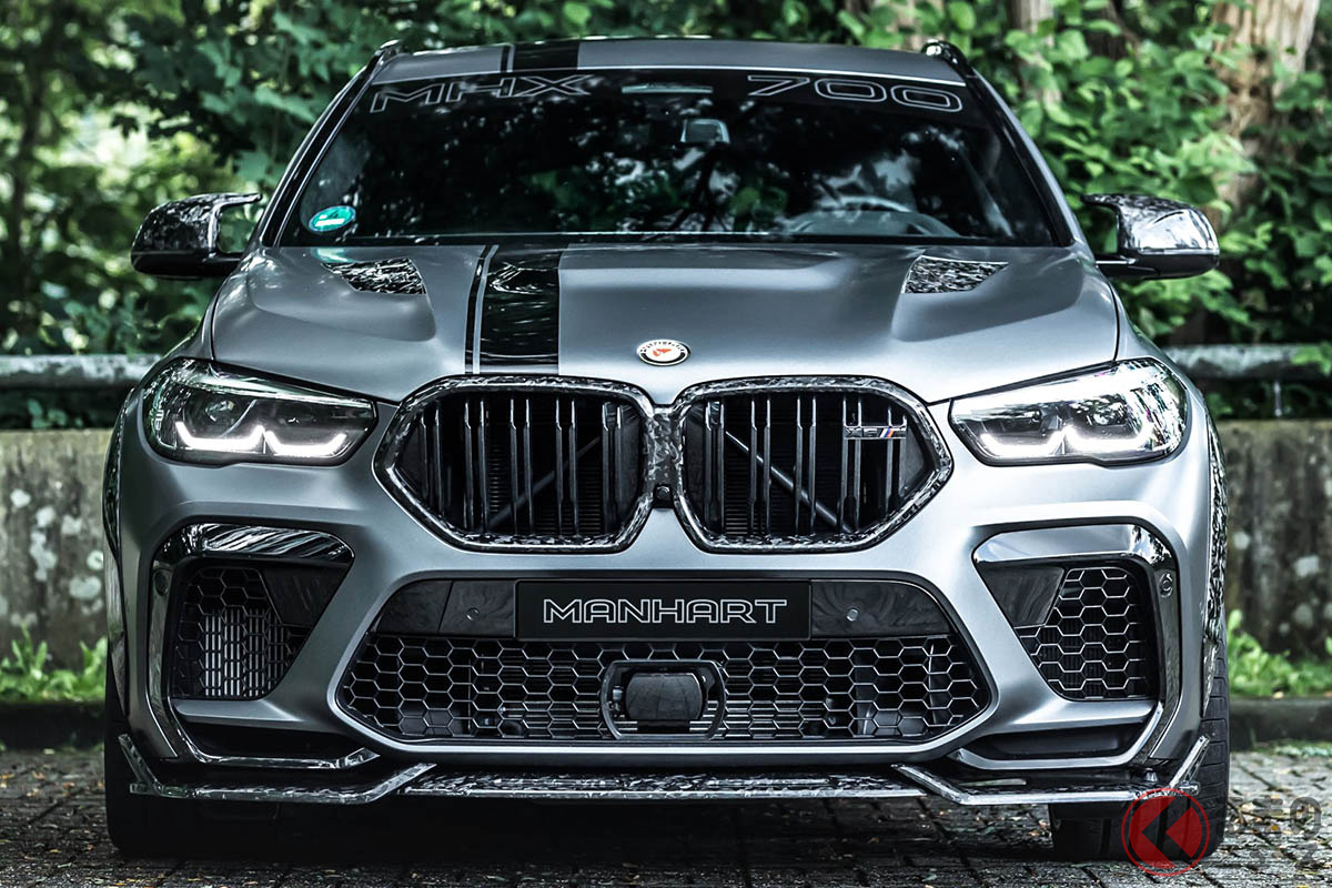 Bmw X6m をさらに95馬力アップ マンハートのワイドボディキットは24ピース構成だった くるまのニュース 自動車情報サイト 新車 中古車 Carview