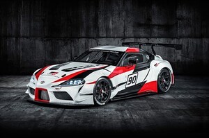 トヨタ スープラが16年ぶりに復活。レーシングカーコンセプトを世界初公開