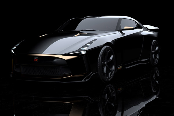 日産のプロトタイプモデル「GT-R50 by Italdesign」を期間限定展示