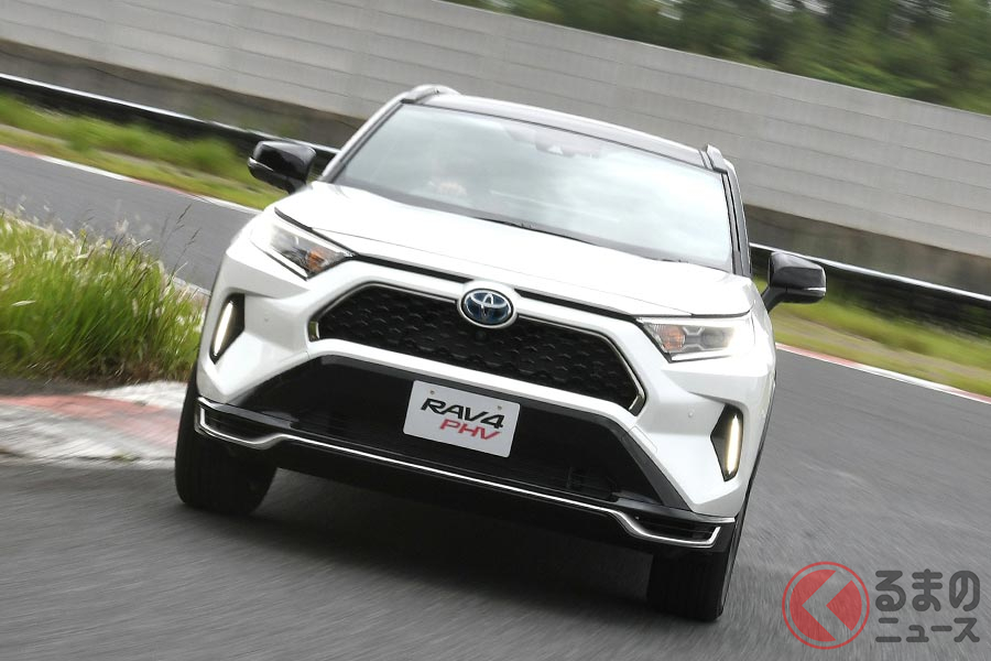 ポルシェより速い トヨタ新型 Rav4 Phv の圧倒的な加速は新時代のスポーツモデル くるまのニュース 自動車情報サイト 新車 中古車 Carview