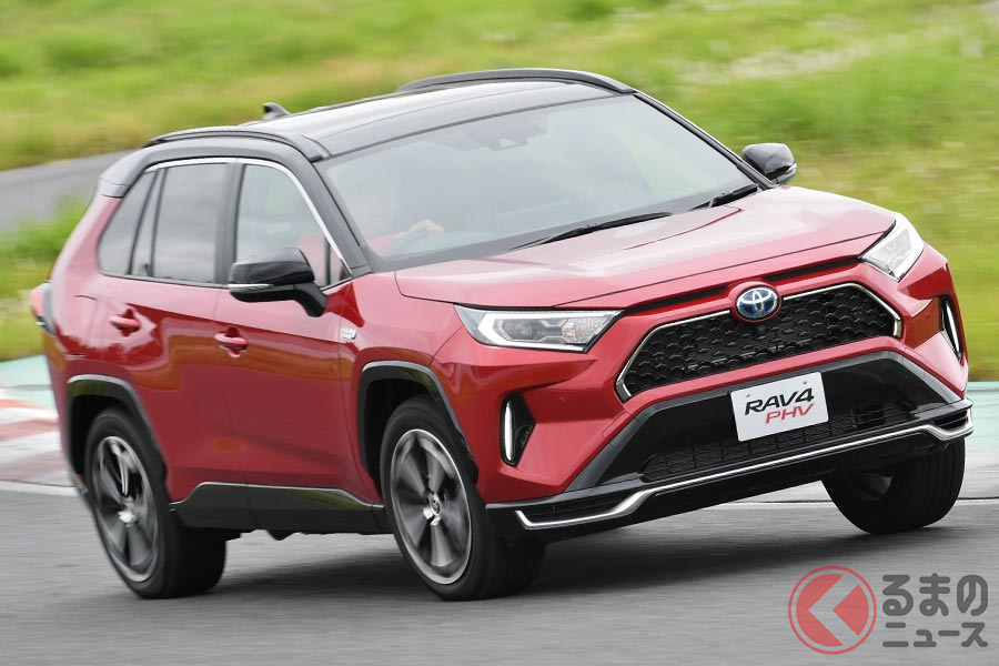 ポルシェより速い トヨタ新型 Rav4 Phv の圧倒的な加速は新時代のスポーツモデル くるまのニュース 自動車情報サイト 新車 中古車 Carview