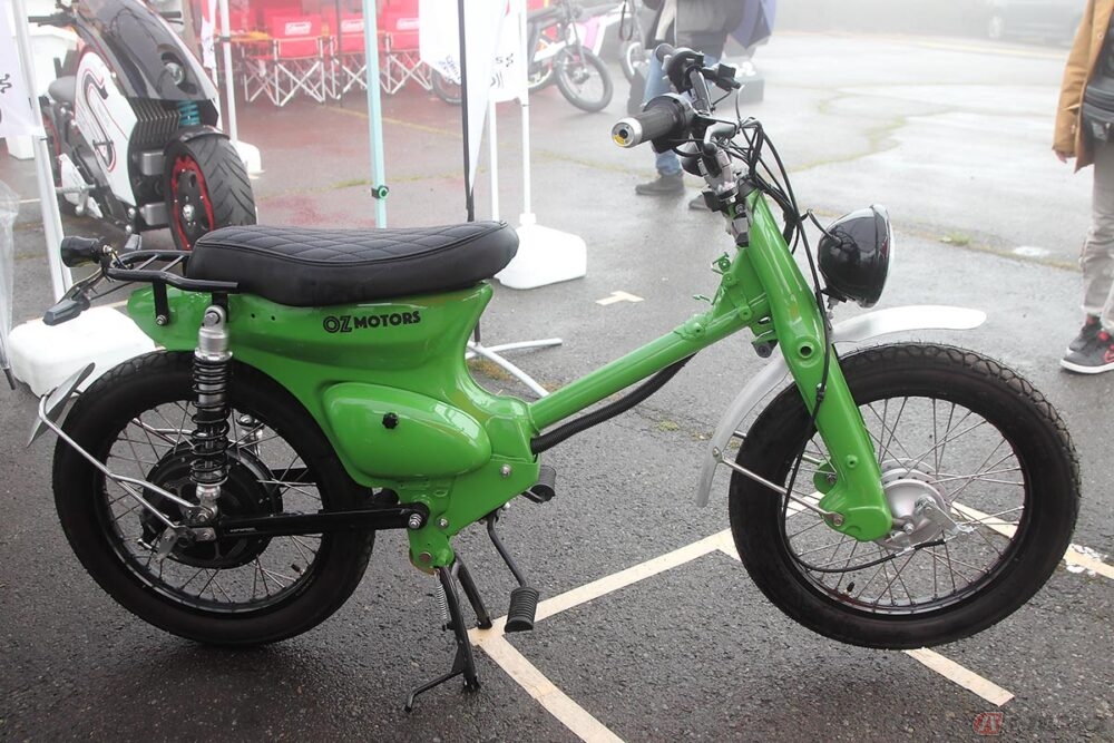 ホンダ スーパーカブ をevにコンバージョン E Cub から見えるカスタム バイクの未来形 バイクのニュース 自動車情報サイト 新車 中古車 Carview