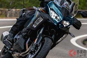 価格212万円！ カワサキ「“新”アドベンチャーモデル」発売！ 高出力＆高トルクのエンジン＋豊富な電子制御で高速移動も楽々な「ヴェルシス1100」26年モデル登場