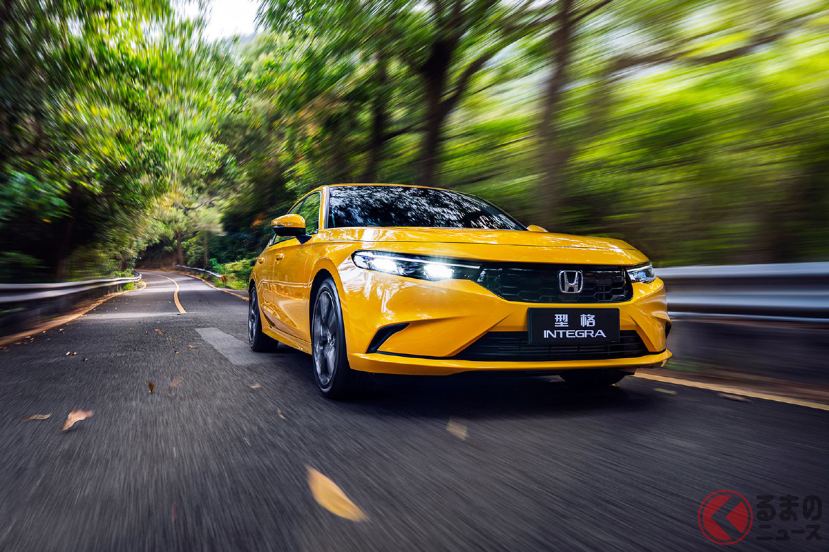 ホンダ新型 インテグラ 黄色際立つ画像を公開 なぜ イエロー はスポーティ 軽に多い 黄色に込められた意味とは くるまのニュース 自動車情報サイト 新車 中古車 Carview