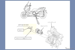 ヤマハ『XMAX250』と『TRICITY300』でリコール…エンスト、再始動不能のおそれ