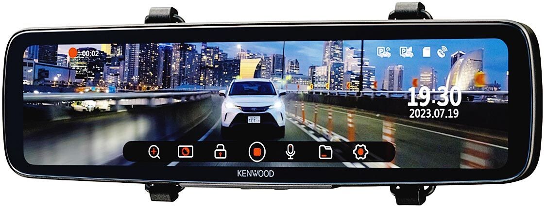 JVCケンウッド、2023年9月下旬にデジタルルームミラー型の