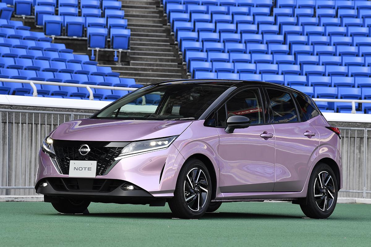 日産ノートがフルモデルチェンジ パワートレインはe Powerのみでアリア譲りの先進的スタイルに大変身 Web Cartop 自動車情報サイト 新車 中古車 Carview
