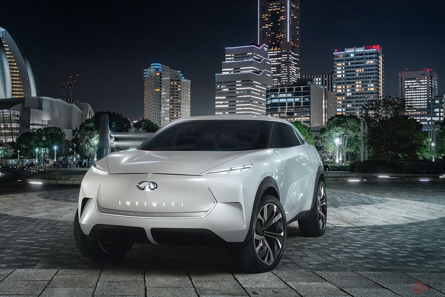インフィニティ電気SUV「QXインスピレーション」発表　 日本ならではの“おもてなし”の感性をインテリアに投影