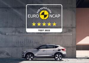 ボルボのEV「C40リチャージ」がユーロNCAP安全性テストで最高評価の5つ星を獲得！