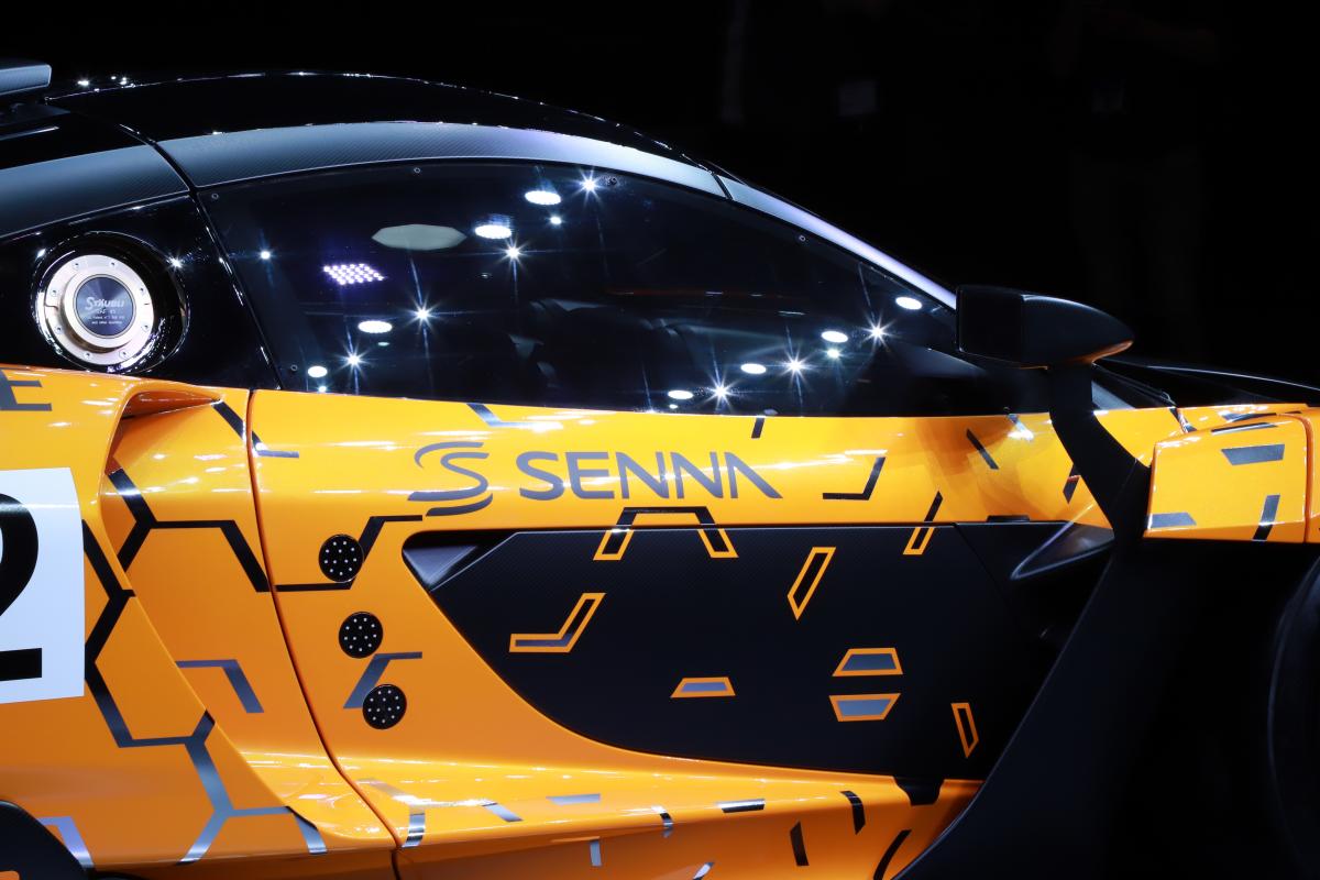 伝説のF1ドライバー「セナ」の名を冠したマクラーレンのレーシングカーが発表