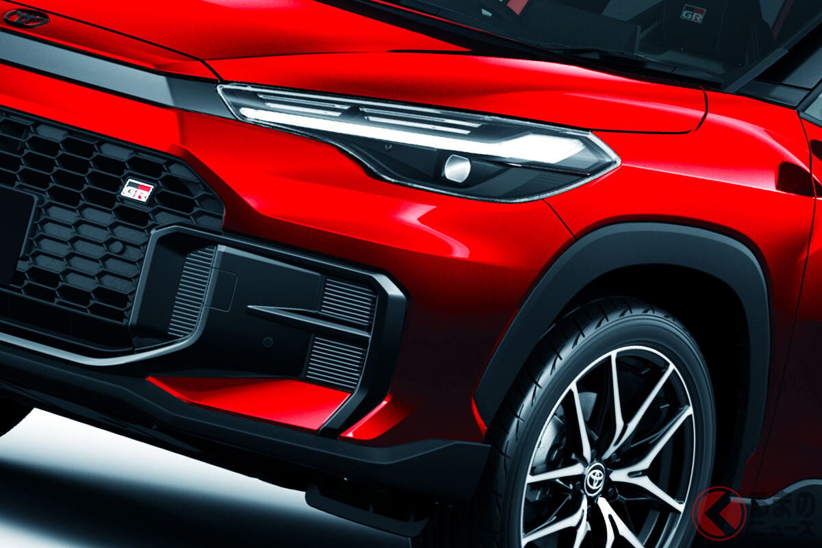 トヨタ新型「カローラクロス」発表！ 高級感スゴイ「斬新デザイン」がスゴイ！ 超スポーティな“高性能”予感させる新タイプ「GRスポーツ」にも大注目！