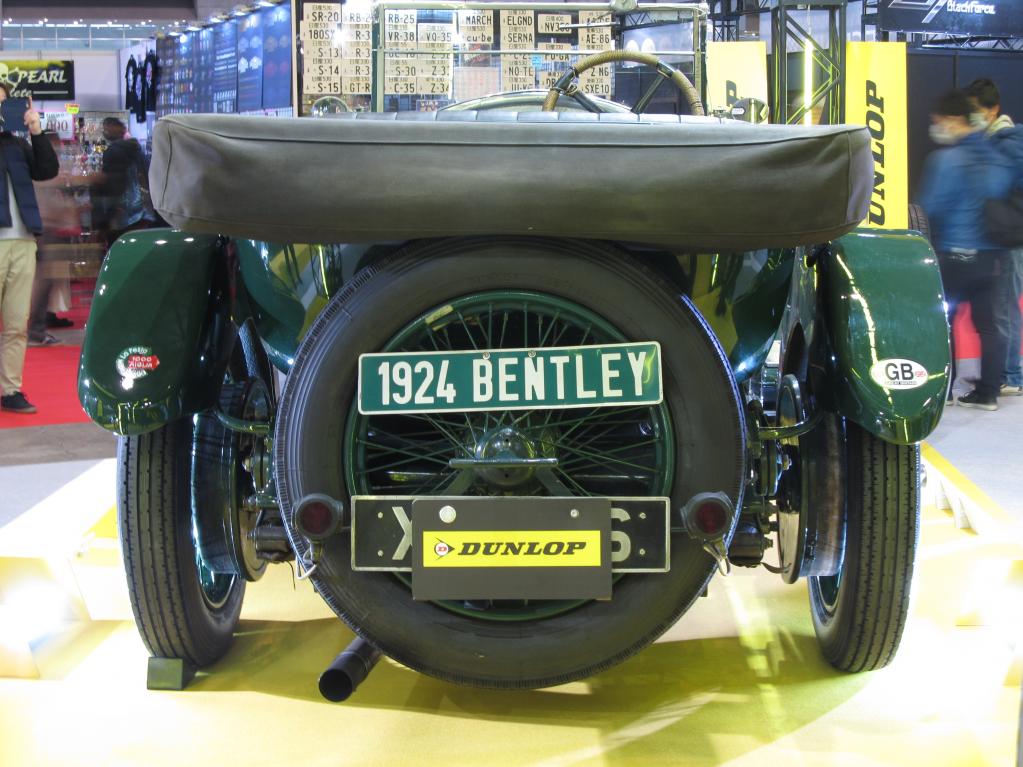 最古のベントレーを支えたダンロップ〈Bentley 3LitreとDunlopタイヤ〉【東京オートサロン2019】
