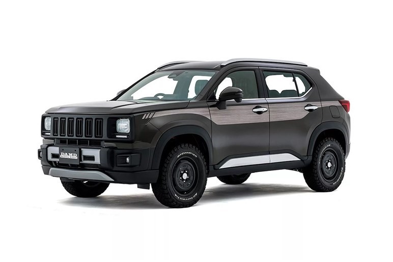 【これはアリ？】ホンダ「WR-V」を“ジープ チェロキー風スタイル”に大変身。このキットはおいくら？