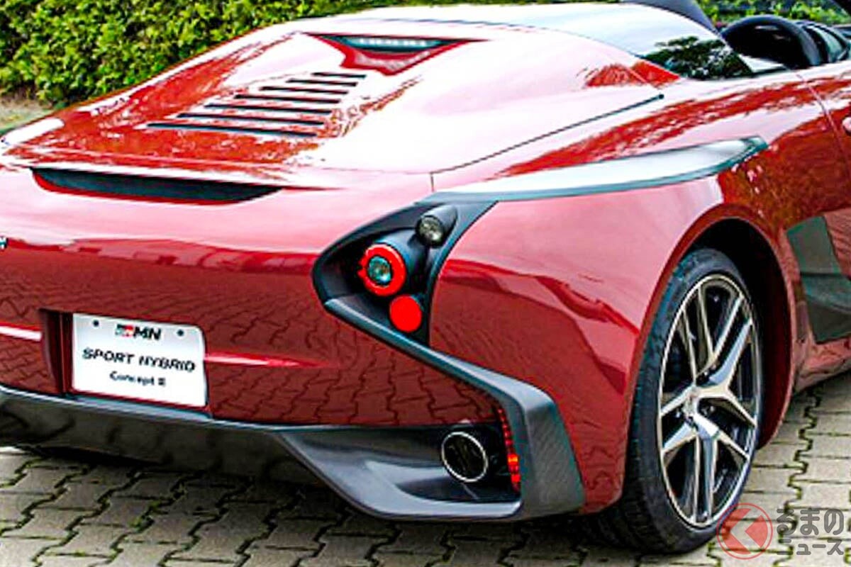 トヨタの「ミッドシップ・スーパーカー」!? 大排気量「V6」×4WDの「オープンモデル」が話題に！ 299馬力の「GRMN SPORTS HYBRID Concept II」に熱望の声も