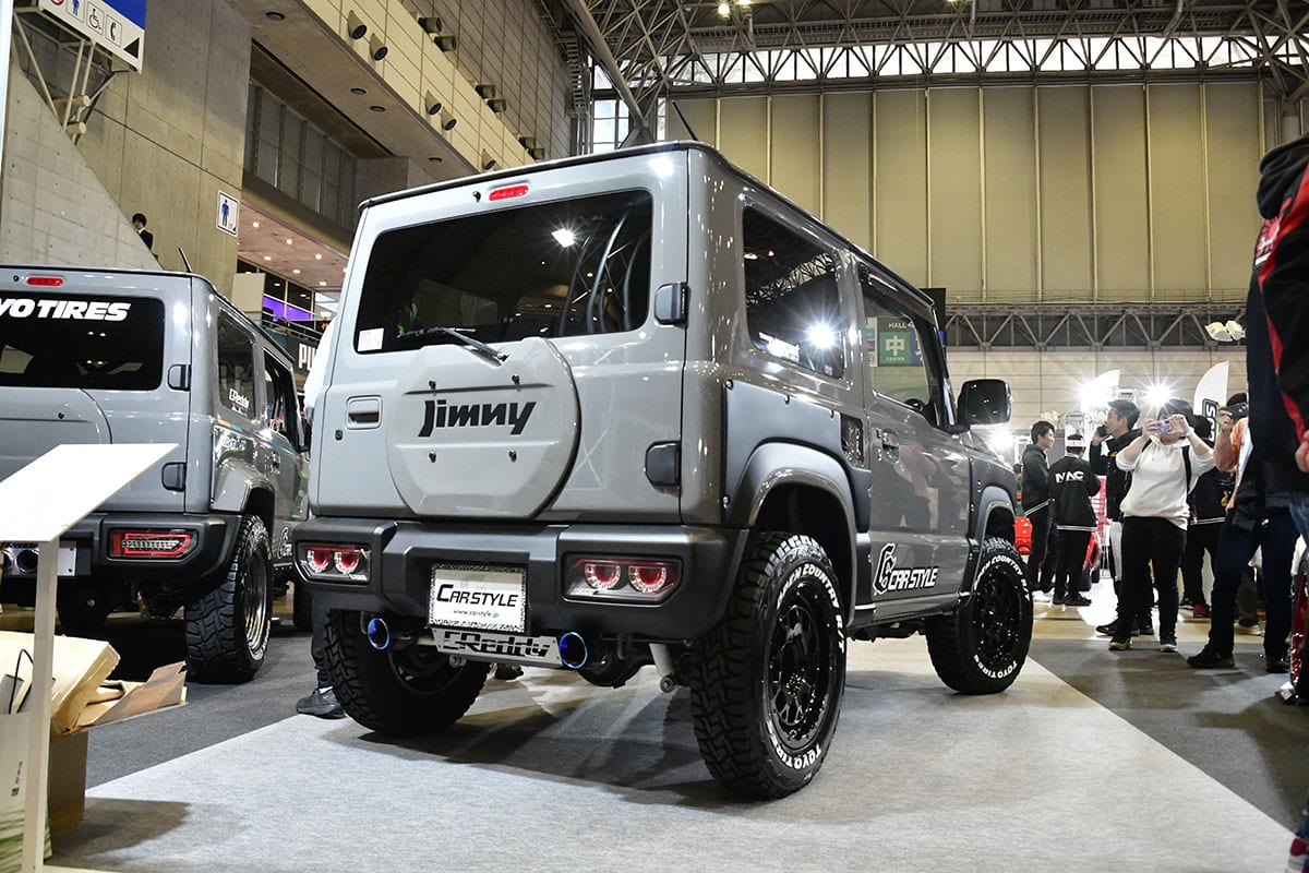 スパルタンなのにファッショナブル オフ系なのに街で映えるjb64ジムニーって 東京オートサロン スタイルワゴン ドレスアップナビ 自動車情報サイト 新車 中古車 Carview