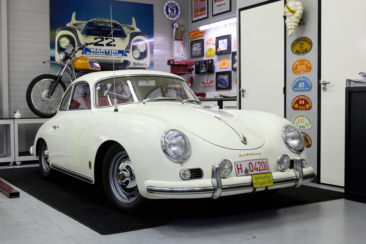 【専用です】 ポルシェ356A」に車載電話？ 1958年の謎多き特注車“シュミット