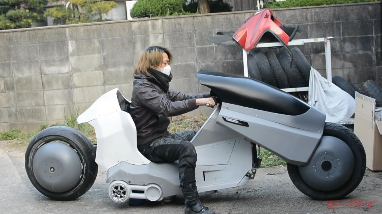 製作過程もピーキー過ぎ!? 作った本人が語る「AKIRA・金田のバイクをマジェスティで再現するのは大変だった……」