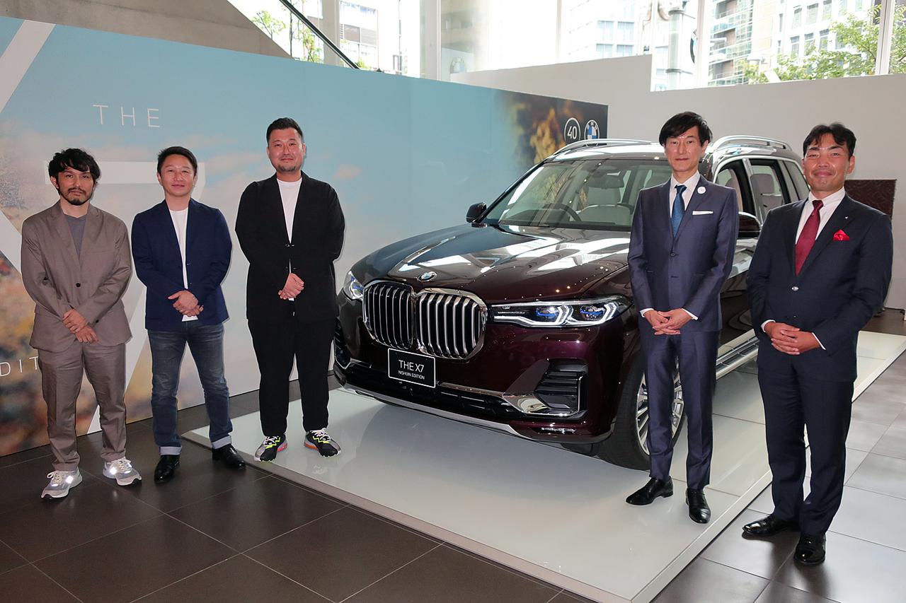 Bmwが X7 西陣エディション を発表 日本の匠とドイツのクラフトマンシップによる3台の限定車 Webモーターマガジン 自動車情報サイト 新車 中古車 Carview