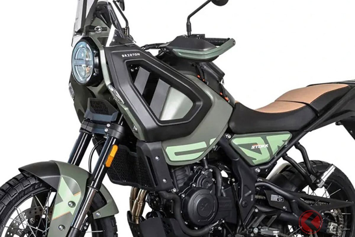 価格116万円！ 超個性派フェイスの新型アドベンチャーバイク ブリクストン「クロスファイヤー500ストー」日本上陸