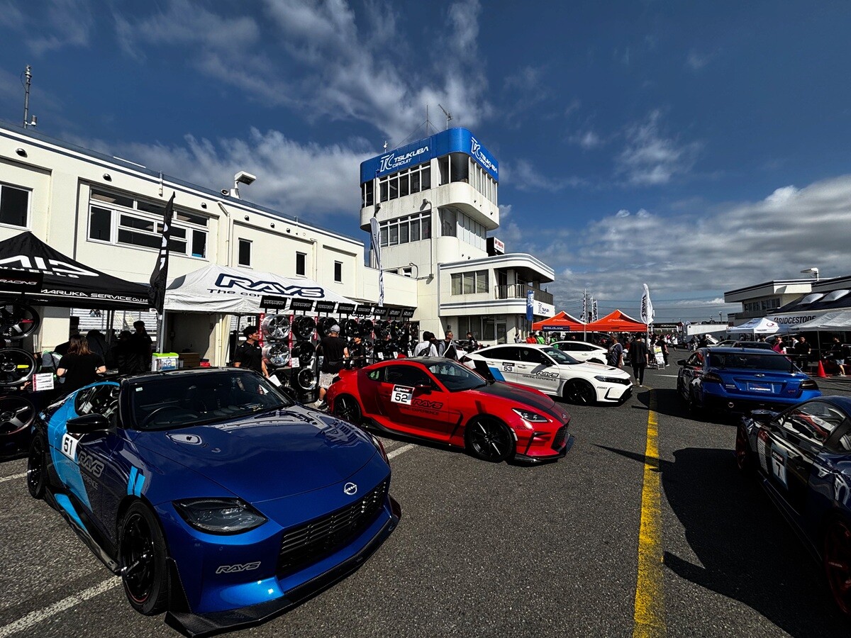 チューニングの祭典ハイパーミーティング2025とレイズ（RAYS）のホイール体感プログラム