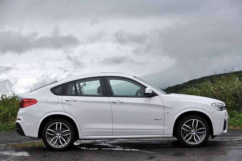 BMW X4試乗。フットワークの28iか、直6の35iか…