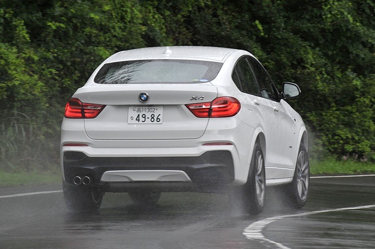 BMW X4試乗。フットワークの28iか、直6の35iか…